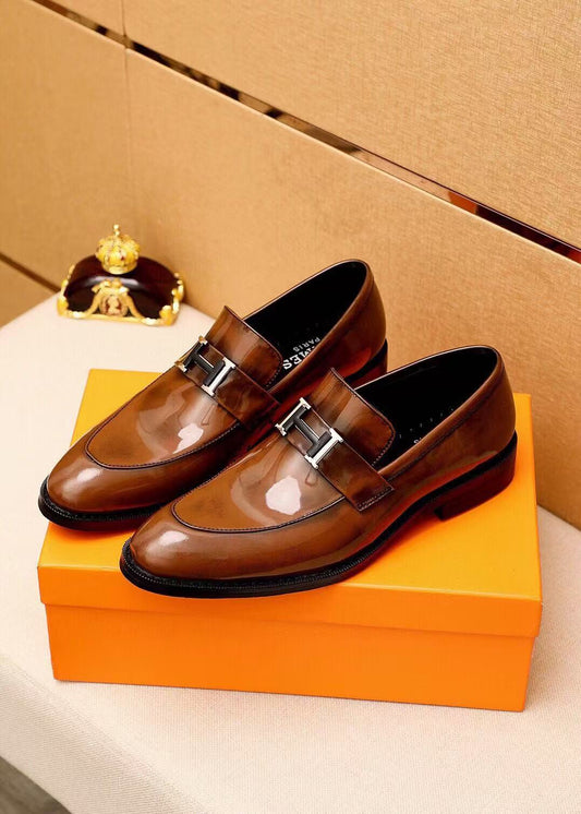 Fashion leather shoes-1001