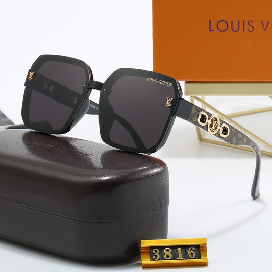 Full Logo Frame Sunglasses