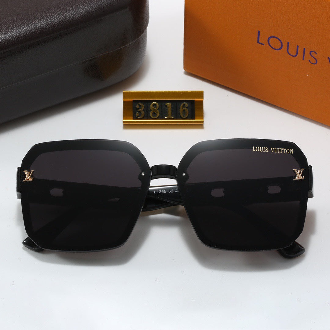 Full Logo Frame Sunglasses