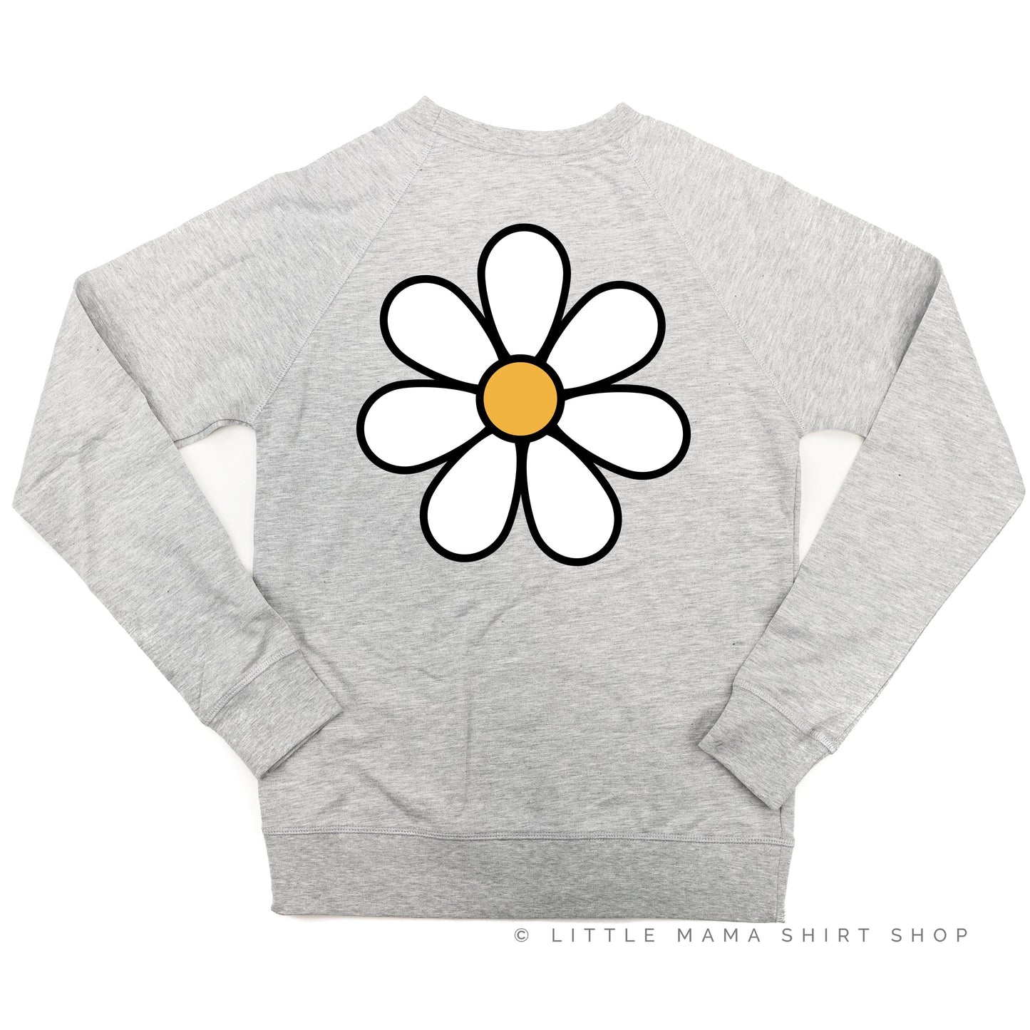 DAISY - NANNY - w/ Full Daisy on Back - Lightweight Pullover Sweater