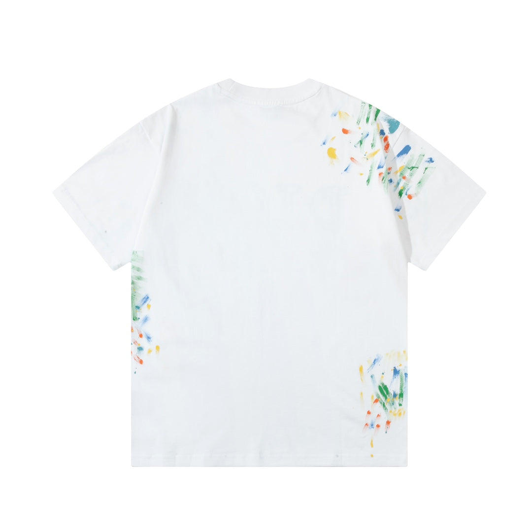 Alphabet Graffiti Splash Ink T shirt