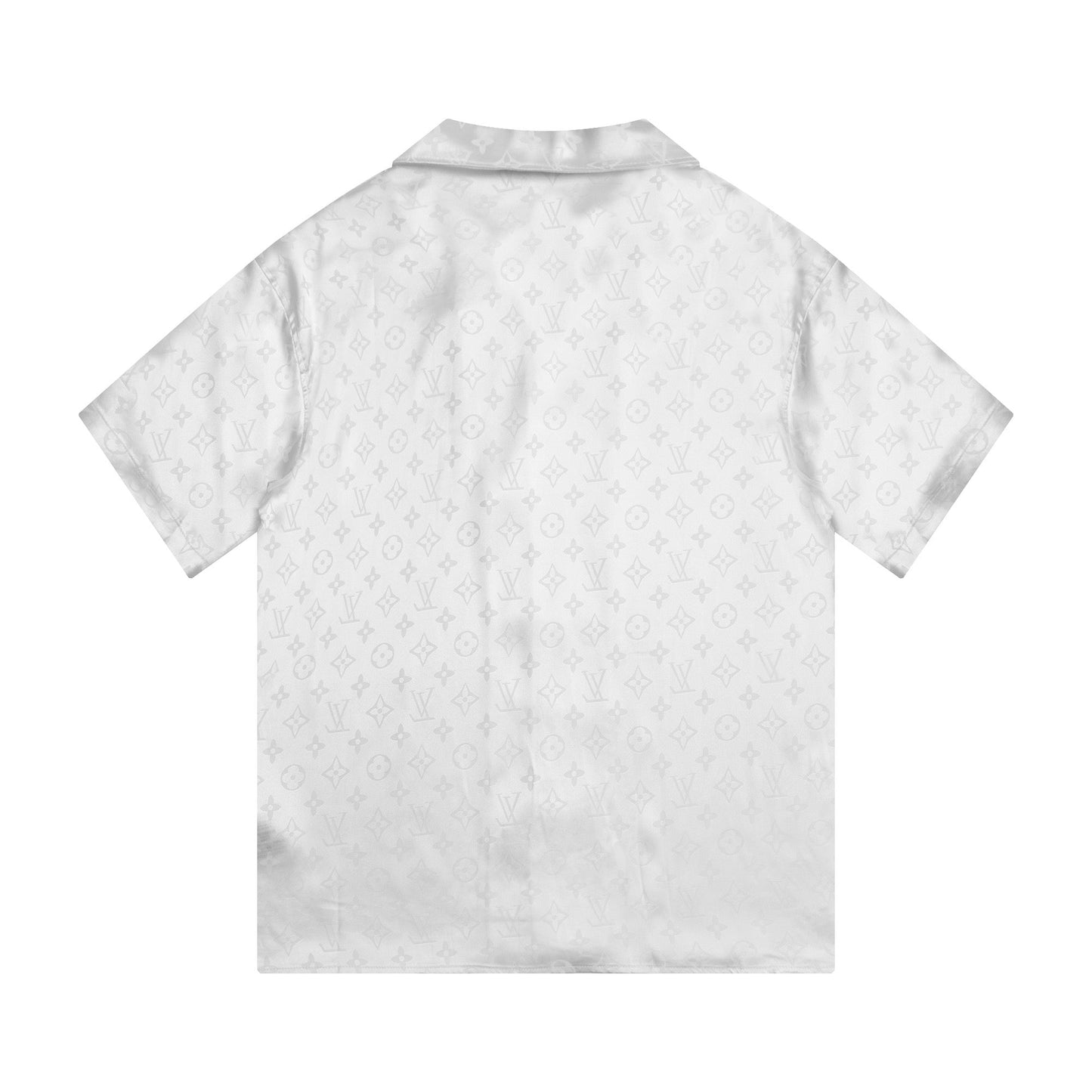 New 0409 Ice silk Short-sleeved shirt