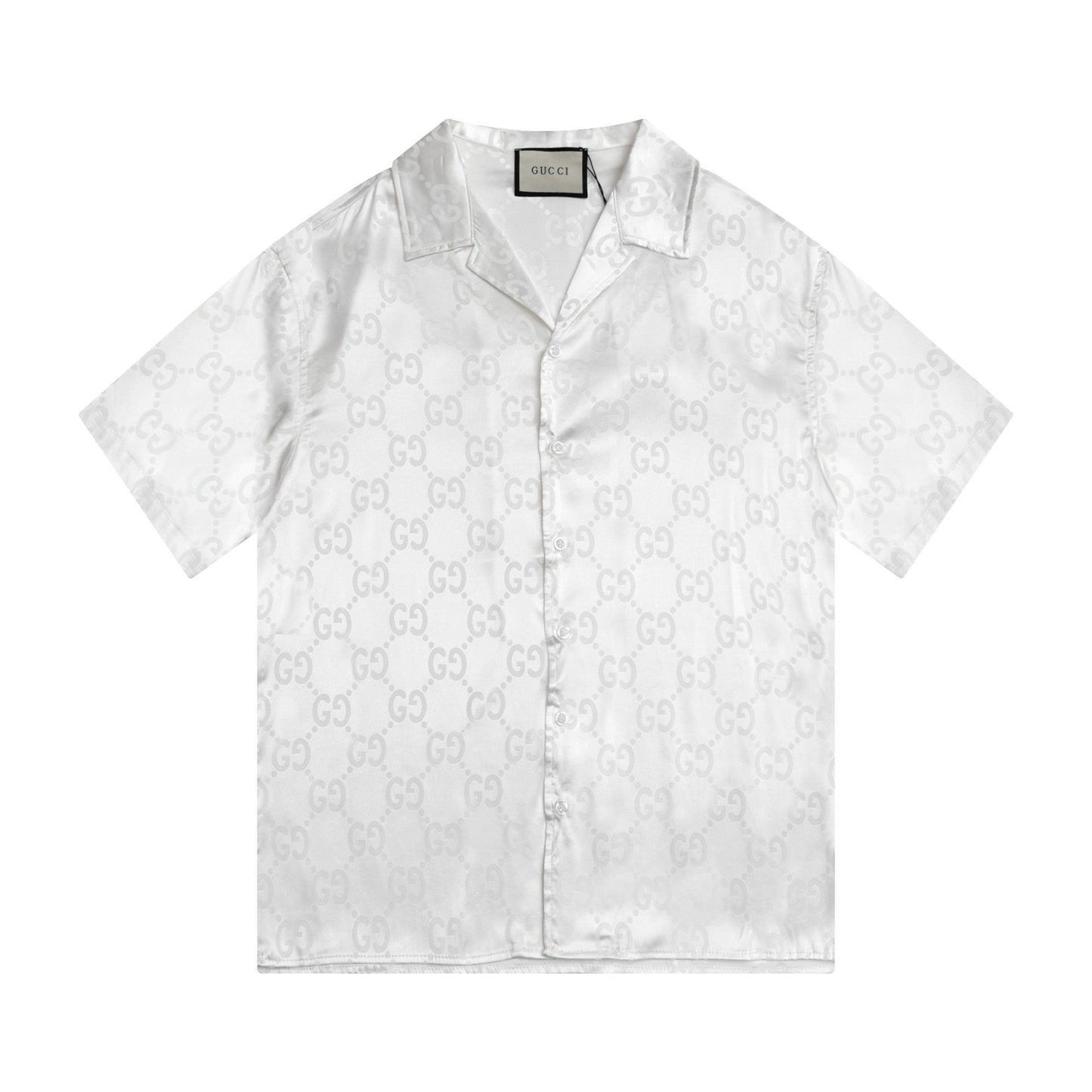 New 0409 Ice silk Short-sleeved shirt