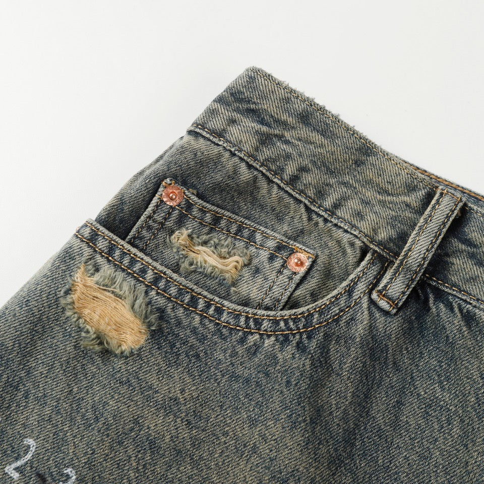 New 0409 Cotton breathable Denim Shorts