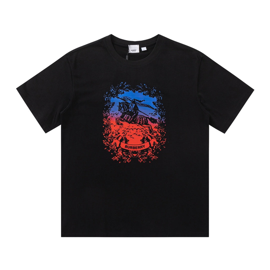 Red blue cool Print T Shirt