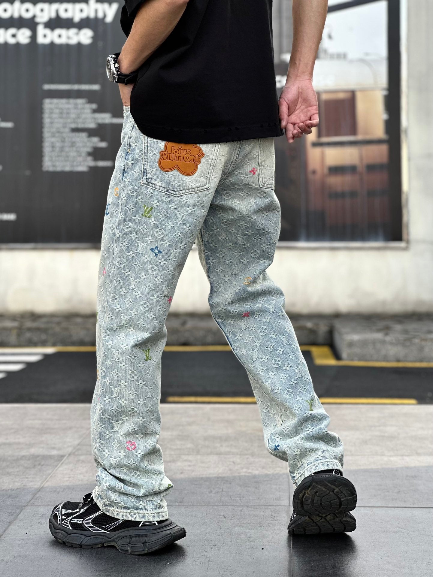 Luxe Printed Fashion Jeans